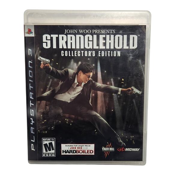 PS3 John Woo Presents Stranglehold Collector's Edition CIB 2007 VG Pre-owned - Picture 1 of 6